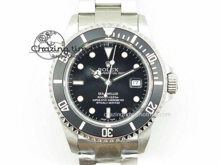 AAA Replica Watches WWF Edition Bezel Skeleton Best Durable Submariner SS 2925 116660 Andrea Carbon on SA Pirlo 0103